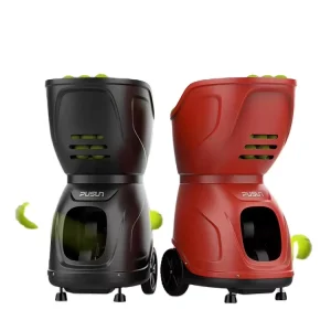PT-9001 Professional Automatic Padel & Tennis Ball Machine Portable ABS Material APP Control Launch Training Shooting