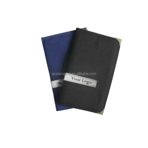 PU Golf Scorecard Holder with Pencil and Card