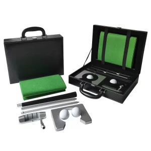 PU Leather Box Golf Putter Set
