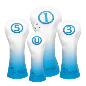 PU Leather Driver Headcover Golf Club Head Covers Novelty Golf Headcover