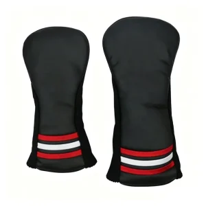 PU Leather Golf Driver Headcover Custom Design Golf Headcovers OEM Logo Golf Club Head Covers