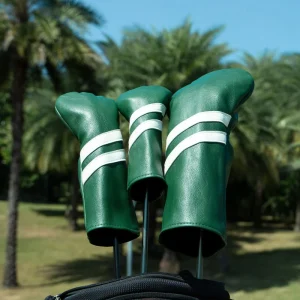 PU Leather Golf Driver and Wood Head Cover