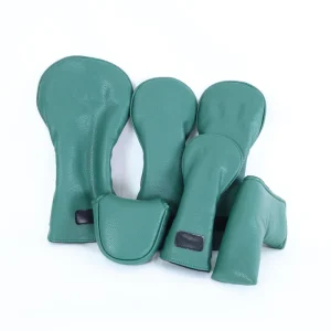 PU Leather Golf Headcover, Classic Design, Durable
