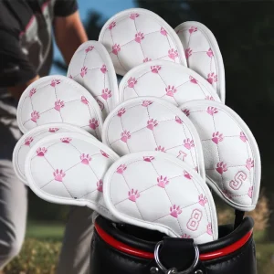 PU Leather Golf Iron Headcover with Custom Logo