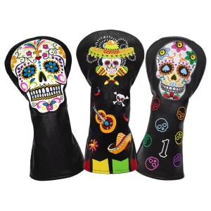 PU Leather Golf Wood Club Headcover