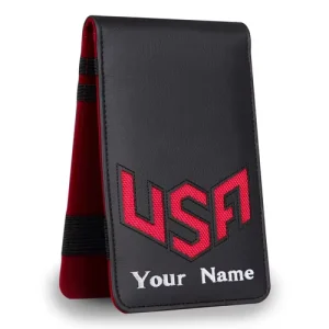 PU Leather Scorecard Yardage Book Holder Golf Scorecard Holder