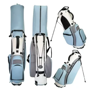 PU Leather Waterproof Golf Stand Bag