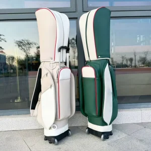 PU Leather Waterproof Golf Stand Bag, Custom Logo