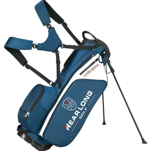 PU Mini Hand Golf Bag Customized Premium Compact Water Resistant Large Capacity Zipper Closure Portable Bag