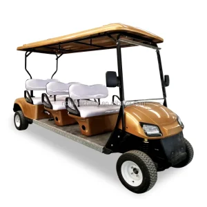 Panoramic Sky Large Capacity 6-11 Seats Easy to Operate Electric Golf Car Off Road Golf Cart for Golf Courses