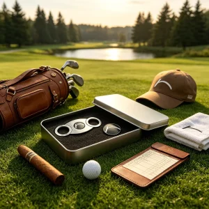 Perfect Big Luxury Damascus Stainless Steel Cigar Cutter With Back Stop Scissor Bottle Opener Gift Box V Cut Golf Ball Marker