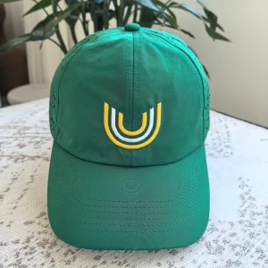 Performance Custom Logo Embroidery Quick Dry Mesh Cap Unstructured Perforated Running Hat Breathable Outdoor Sporty Gorras Topi