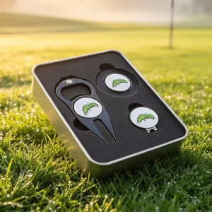 Personalised Promotion China Suppliers Multi Function Cartoon Cute Golf Ball Logo Marker Gift Box