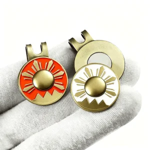 Personalised Promotion Metal Ball Marker Golf Ball Marker Golf Custom Golf Ball Marker Stainless Steel