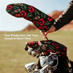 Personalized Full Print Sublimation Golf Club Headcover
