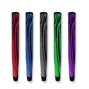 Personalized Grips Golf Custom Embossed Non Slip Logo PU Leather Golf Putter Grips