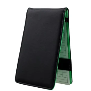Personalized PU Leather Golf Scorecard Holder Score Card Pouch Notebook Accessories
