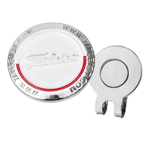 Personalized Soft Hard Enamel Club Ball Marker Golf Ball Marker With Hat Clip