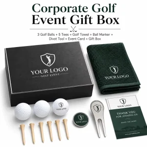 Personalized VIP Client Appreciation Giveaway Custom Logo Employee Swag Box Kit Corporate Golf Event Gift Box Set