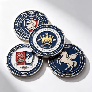 Personalized Various Style Funny Golf Ball Marker and Hat Flip Forged Golf Ball Marker Poker Chip Ball Marker Golf