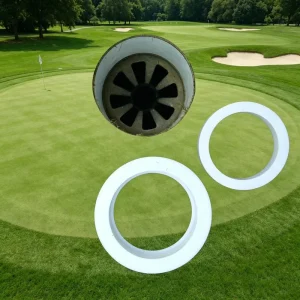 Plastic Golf Putting Cup Hole Reducer Swing Training Aid Golf Putting Green Hole Trainer Practice Sports Equipment