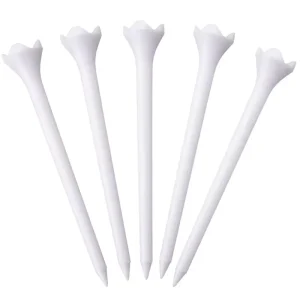 Plastic Golf Tees Custom Logo 3 1/4 Inch 4 Claws Multiple Color