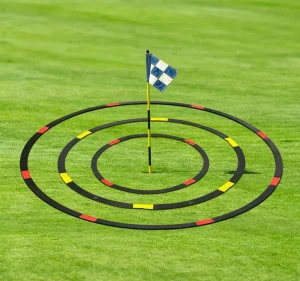 Plastic Golf Training Aids Golf Putting Target Circle Golf Putting Rings for Putting and Chipping Training Golf Putting Aid