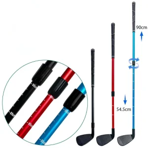 Plastic and Alloy Adjustable Length Golf Clubs Suitable for Children Teenagers and Adults