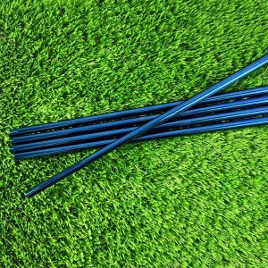 Plated Blue Color Stainless Steel 0.370” 0.355” Golf Club Shaft