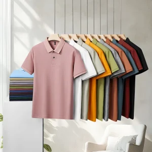 Plus Size Men’s Polo Shirts Custom Logo Sport T shirt Polo Tshirts 100% Cotton Sublimation Polo T Shirts Dry Fit Golf Shirt