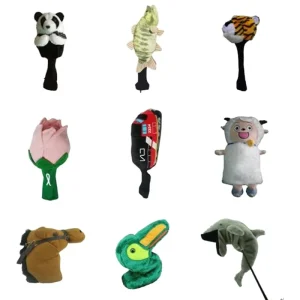Plush Animal Golf Club Head Covers Fits All 460cc Drivers Woods