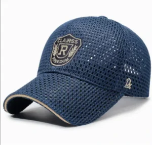 Polyester Mesh Baseball Cap, Customizable Size and logo Available