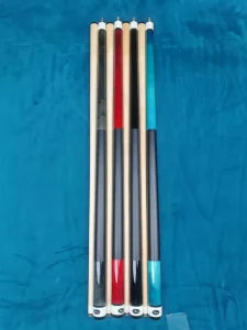 Pool Club Standard American style Maple Wood Stainless Steel Joint Billiard Cue 19oz Weight 147cm Length Factory Customized