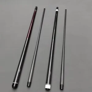 Pool Cue Eight Head Carbon Fiber Shaft Stainless Steel Joint Nine Ball Billiard 0.8kg Center Joint 1 2 Split Club