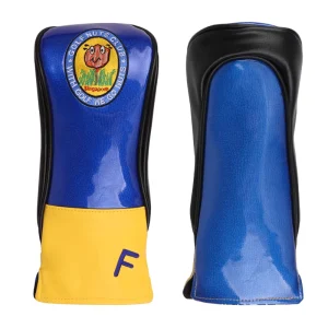 Popular Sale Premium Leather Driver Headcovers with Mirror Pattern Custom Golf Club Cover Head Cover