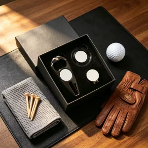 Portable Butterfly Knife Retractable Golf Single Spike Retranctable Divot Tool Titanium Manufacturer Custom Golf Hat