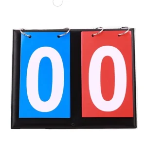 Portable Desktop Board Flipboard PVC Scoreboard Multi Sports Flip Scoreboard Score Flip Manual Scoreboards for Desktop