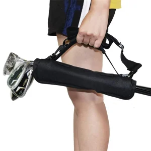 Portable Durable Lightweight Polyester Golf Club Bag with Adjustable Strap for Adults, Juniors, and Seniors