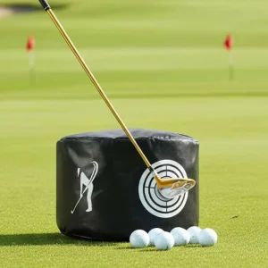 Portable Durable Waterproof Nylon Golf Training Aids Golf Hitting Smash Bag Foldable Golf Training Tool for Indoor and Outdoor