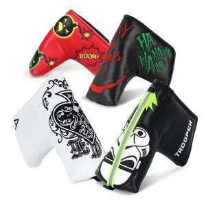 Portable Embroidered Golf Driver Club Headcovers