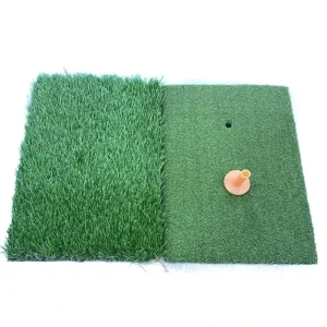 Portable Foldable Golf Putting Green Training Aid with Artificial Grass for Golf Swing Practice