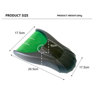 Portable Golf Automatic Putting Cup Golf Ball Return Machine Golf Putting Training Aid Auto Golf Putting Machine Indoor Outdoor
