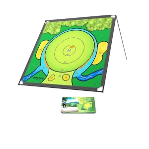 Portable Golf Chipping Game for Dad and Junior Golfers Indoor and Outdoor Practice Tool Golf Training Aids