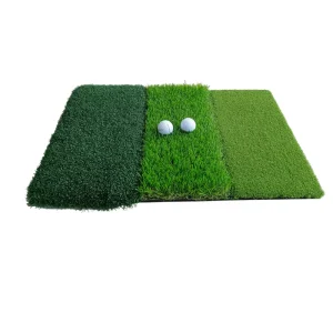 Portable Golf Hitting and Chipping Practice Mat 3 in 1 Golf Training Mat for Backyard