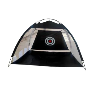 Portable Golf Practice Net for Outdoor Training 4Hole Target Set Durable Polyester 55x20x20 Lawn Hitting Cage Home