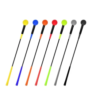 Portable Golf Swing Trainer Aid with Warm Up Practice Stick for Grip Balance Distance and Power Training