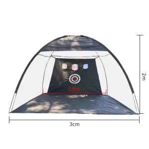 Portable Indoor Outdoor Golf Hitting Net for Training New Swing Chipping Practice Equipment