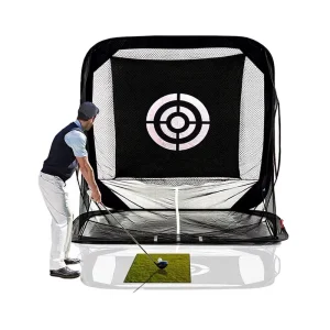 Portable Indoor/Outdoor Personal Nylon Driving Range Golf Training Swing Trainer Practice Net