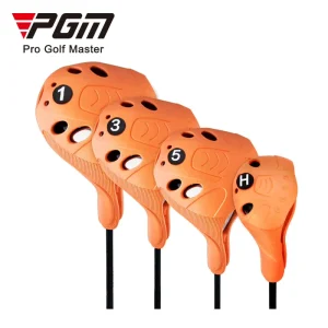 Portable Innovative Compact EVA Golf Head Cover for Driver and Putter Easy On Off Extra Club Protection