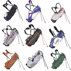 Portable Light Weight Large Capacity Stand Golf Bags Customized Durable Golf Stand Bag